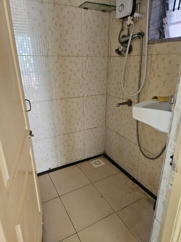 Bathroom in 1 BHK Apartment at Srishti Panch Srishti, Powai – for Rent