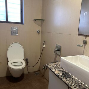 Bathroom in 1 BHK Apartment at Mahaavir Heights, Kalamboli Sector 16 – for Sale