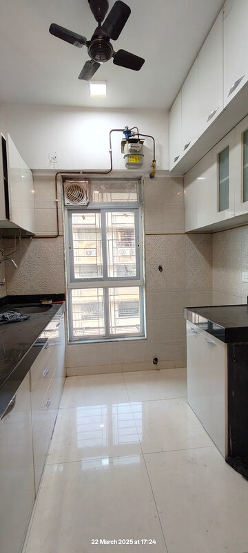 Kitchen in 1 BHK Apartment at Devtaa Vijay Chs, Bhandup East – for Sale