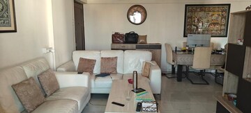 Living Room in 2 BHK Apartment at Lokhandwala Harmony, Worli – for Rent