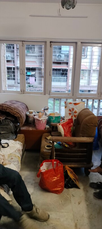 Living Room in 1 BHK Apartment at Swiss Corner, Andheri West – for Rent
