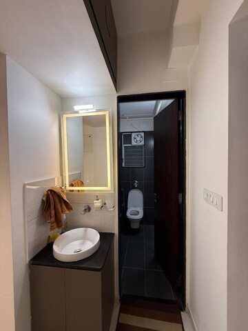 Bathroom in 2.5 BHK Apartment at Yashwin Orizzonte, Kharadi – for Rent