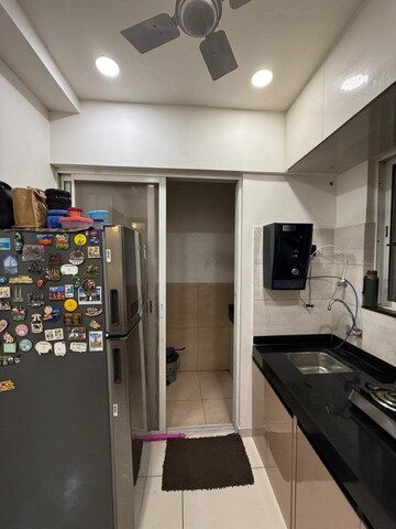 Kitchen in 2.5 BHK Apartment at Yashwin Orizzonte, Kharadi – for Rent