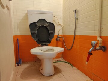 Bathroom in 2 BHK Apartment at Powai Woods CHSL, Powai – for Rent