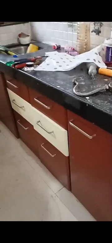 Kitchen in 1 BHK Apartment at Sangharsh Nagar CHS, Chandivali – for Rent