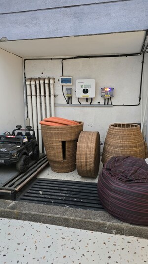 Living Room in 3 BHK Penthouse at Nahar F Residences, Balewadi – for Sale