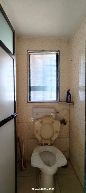 Bathroom in 1 BHK Apartment at Matoshree Park, Bhandup East – for Sale