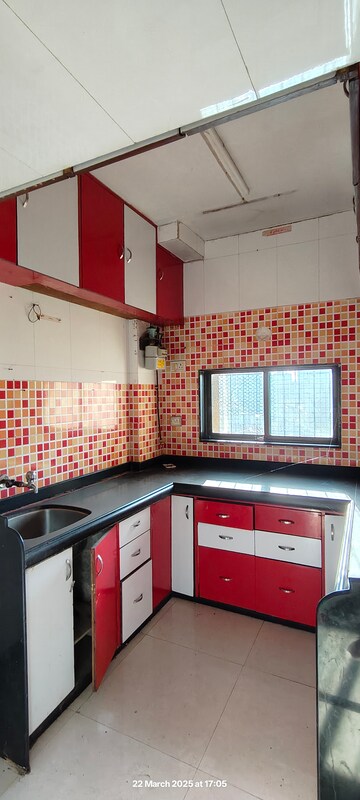 Kitchen in 1 BHK Apartment at Matoshree Park, Bhandup East – for Sale