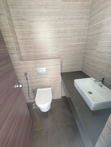 Bathroom in 3 BHK Apartment at Rajesh Raj Infinia, Malad West – for Rent