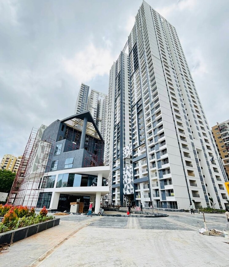 Exterior View, candeur-40 3 Bedroom 1550 Sq.Ft. Apartment In Miyapur Hyderabad 8384117