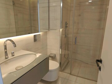 Bathroom in 3 BHK Apartment at Lodha The World Towers World One Tier 2, Worli – for Sale