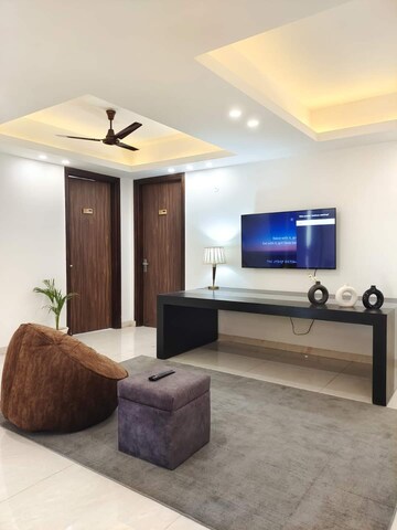 Living Room in 1 BHK Apartment at Rajguru Nagar – for Rent