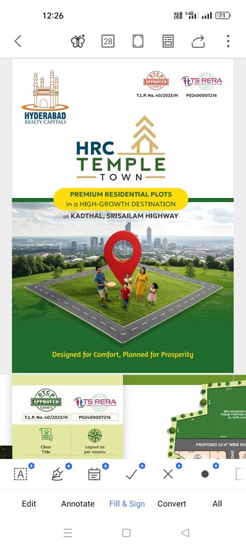 Plot For Resale in Amangal Hyderabad  8384236