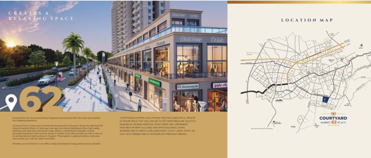 Exterior View, royal-courtyard-62 Commercial Shop 500 Sq.Ft. In Sector 62 Gurgaon 8384238