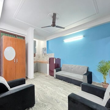 Living Room in 1 BHK Builder Floor at Saket – for Rent