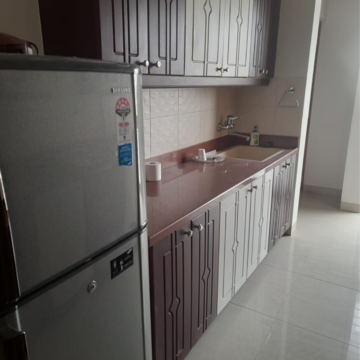 Kitchen in 4 BHK Apartment at Seawoods Sector 36 – for Sale