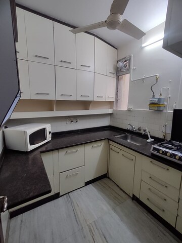 Kitchen in 2 BHK Builder Floor at Chittaranjan Park – for Rent