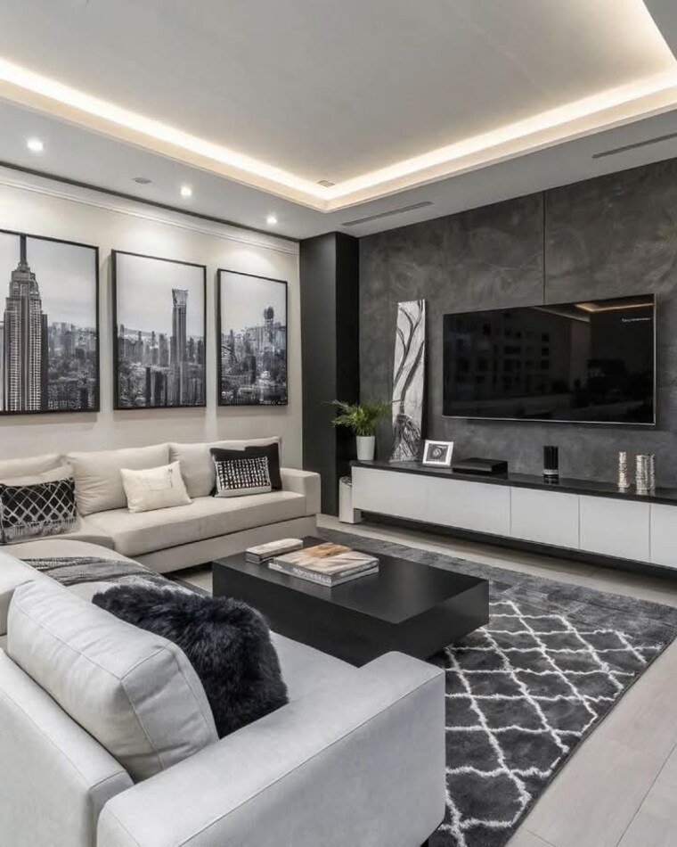 Living Room, mahavir enclave 1 3.5 Bedroom 1200 Sq.Ft. Apartment In Mahavir Enclave 1 Delhi 8384472