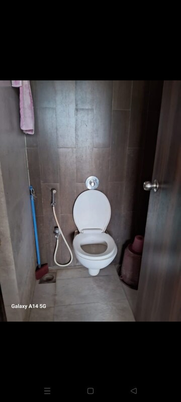 Bathroom in 1 BHK Apartment at Sai Marigold CHSL, Kavesar – for Rent