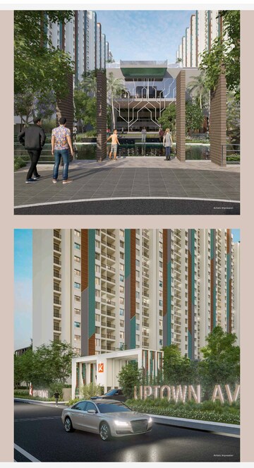 Master Bedroom in 3 BHK Apartment at Kohinoor Uptown Avenue, Punawale – for Sale