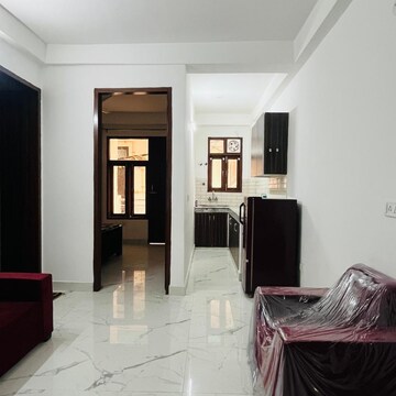 Living Room in 1 BHK Builder Floor at Saket – for Rent