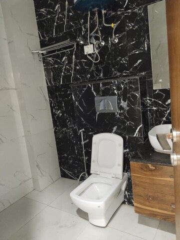 Staircase in 3 BHK Builder Floor at Freedom Fighters Enclave – for Rent