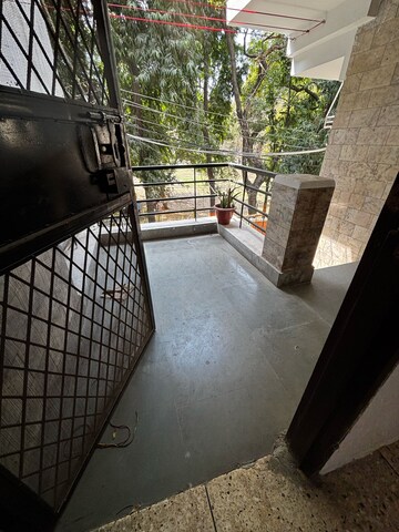 Balcony in 2 BHK Builder Floor at Malviya Nagar – for Rent
