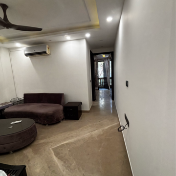 Living Room in 2 BHK Builder Floor at Malviya Nagar – for Rent