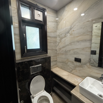 Bathroom in 2 BHK Builder Floor at Malviya Nagar – for Rent