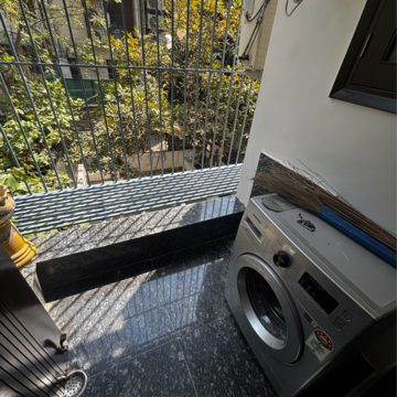 Balcony in 2 BHK Builder Floor at Malviya Nagar – for Rent