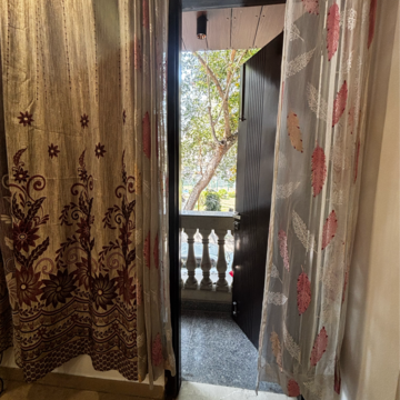 Balcony in 2 BHK Builder Floor at Malviya Nagar – for Rent
