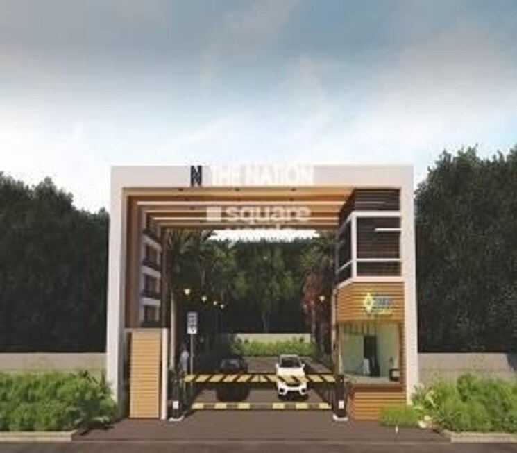 Exterior View, jms-the-nation 2.5 Bedroom 1345 Sq.Ft. Builder Floor In Sector 95 Gurgaon 8384636