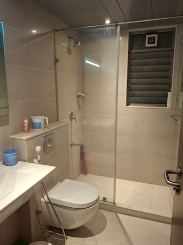 Bathroom in 3 BHK Apartment at Kasturi Eon Homes, Hinjewadi – for Rent