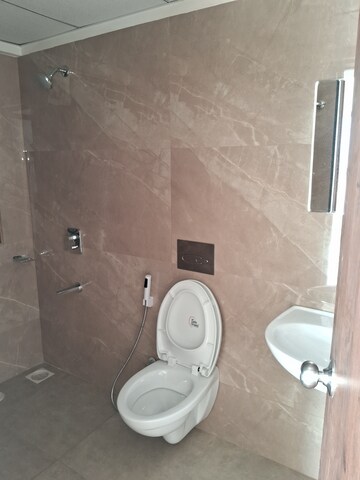 Bathroom in 3 BHK Apartment at Gagan Avencia, Kharadi – for Rent