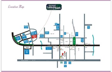 Floor Plan in 3.5 BHK Apartment at Amrapali Leisure Park, Amrapali Leisure Valley – for Rent