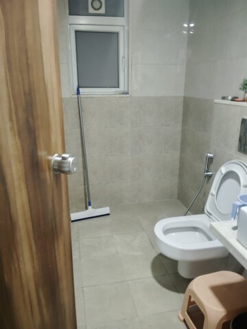Bathroom in 3 BHK Apartment at Nahar F Residences, Balewadi – for Rent