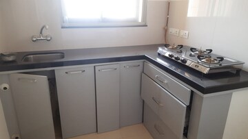 Kitchen in 3 BHK Apartment at Hiranandani Fortune City, New Panvel – for Rent