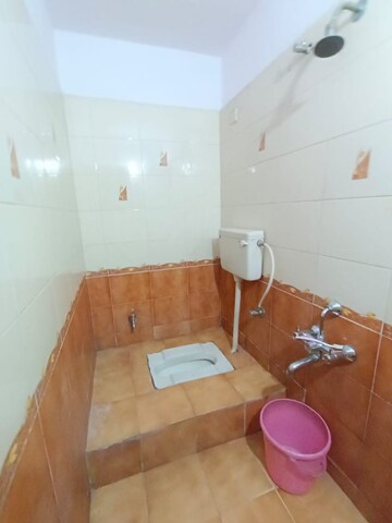 Bathroom in 3 BHK Apartment at Siddhivinayak Shubhashree Residential, Akurdi – for Rent
