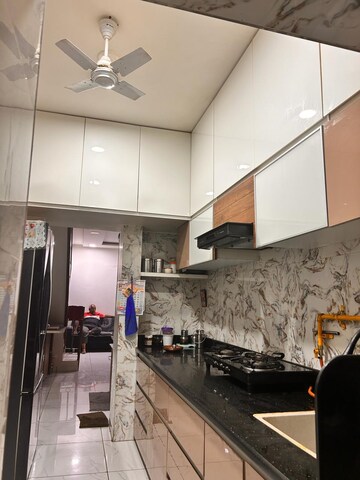 Kitchen in 3 BHK Apartment at Prahlad Nagar – for Rent