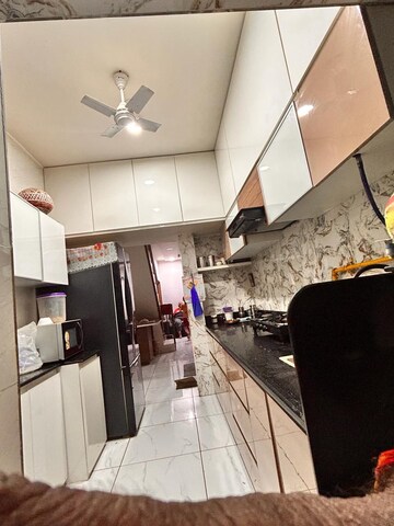 Kitchen in 3 BHK Apartment at Prahlad Nagar – for Rent