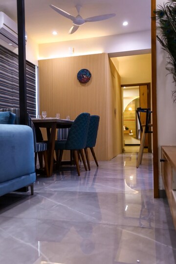 Living Room in 4 BHK Apartment at Ambli Road – for Sale
