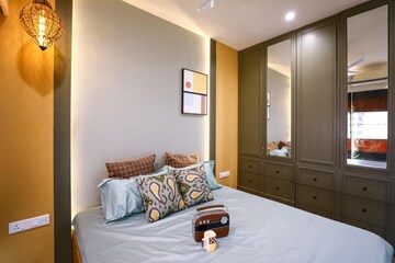 Bedroom in 4 BHK Apartment at Ambli Road – for Sale