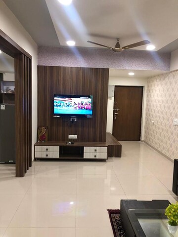Living Room in 3 BHK Apartment at Vishwanath Ishaan 2, Satellite – for Rent