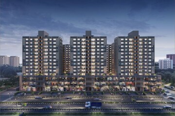 3 BHK Apartment – Exterior View View at Goyal Olive Greens, Gota - for Rent