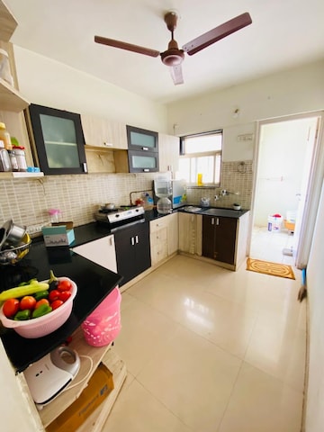 Kitchen in 2.5 BHK Apartment at Kumar Sansar, Kondhwa – for Rent