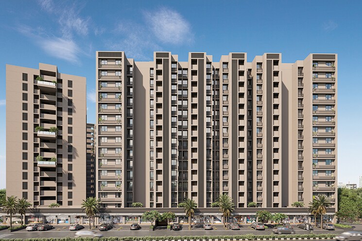 Exterior View, goyal-orchid-blues 2 Bedroom 1215 Sq.Ft. Apartment In Shela Ahmedabad 8385313