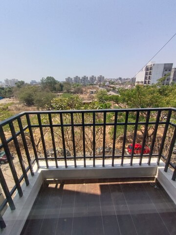 Balcony in 2 BHK Apartment at Veddant Ganesh Shrishti, Ravet – for Rent