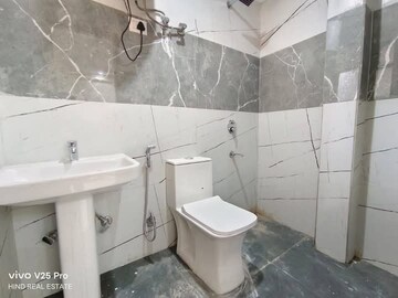 Bathroom in 2 BHK Builder Floor at Saket – for Rent