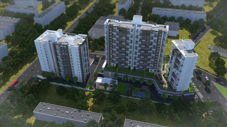 Exterior View, nirman-altius 2 Bedroom 809 Sq.Ft. Apartment In Kharadi Pune 8385455