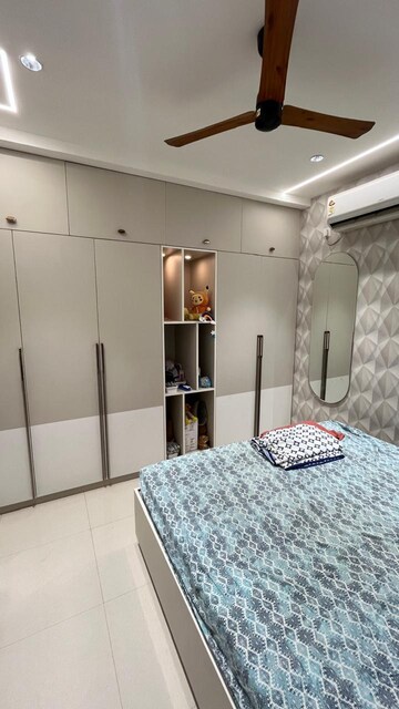 Bedroom in 2 BHK Apartment at Greenmark Mayfair Apartments, Tellapur – for Rent
